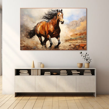 Horse Acrylic Painting on Canvas